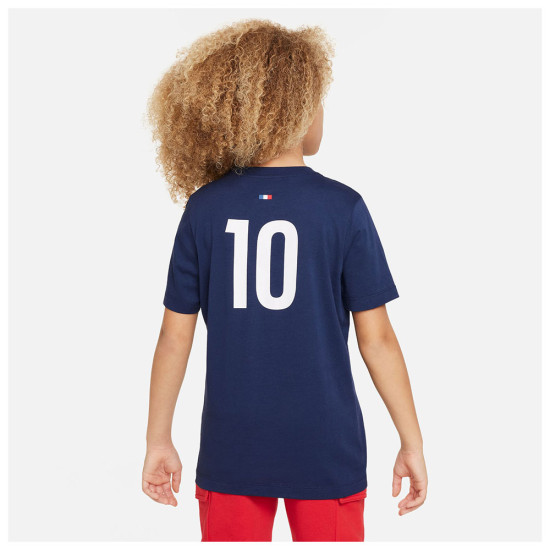 Nike Παιδική κοντομάνικη μπλούζα PSG U NK SS Number 10 Tee Nike Παιδική κοντομάνικη μπλούζα PSG U NK SS Number 10 Tee